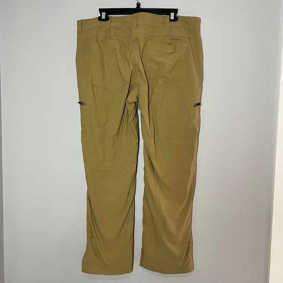 Eddie Bauer Other - Eddie Bauer First Ascent Mens 38x30 Fleece Lined Guide Pants Tan‎ Hiking Gorp